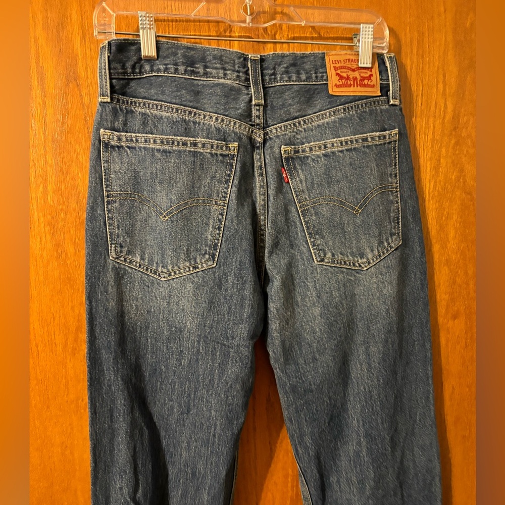Distressed Blue Jeans - Picture 6 of 11